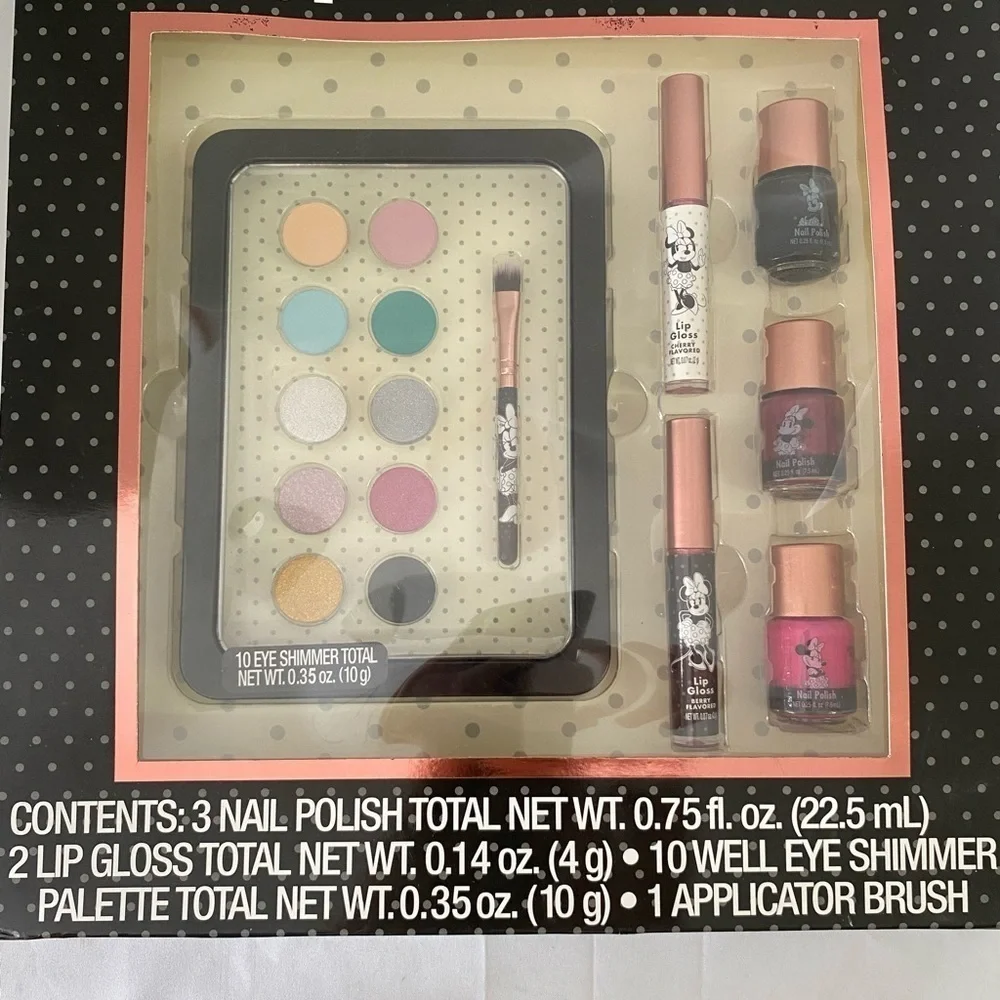 Disney Minnie Mouse Eye, Lip & Nail Gift Set (FH)